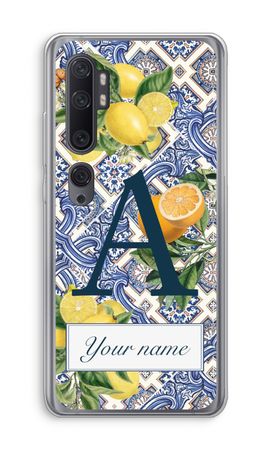 Monogram Blauwe tegels