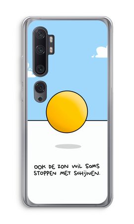 Stoppen met schijnen