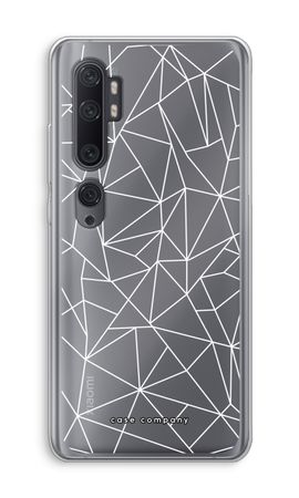 Geometric lines white