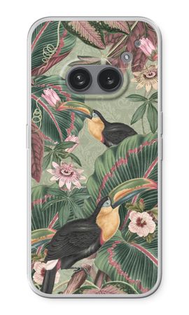 Tropical jungle toucan