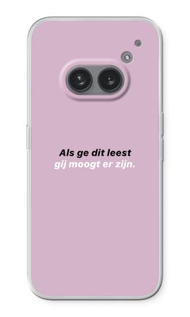 gij moogt er zijn