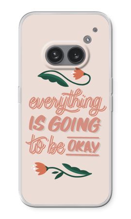 Optimistic flower girl