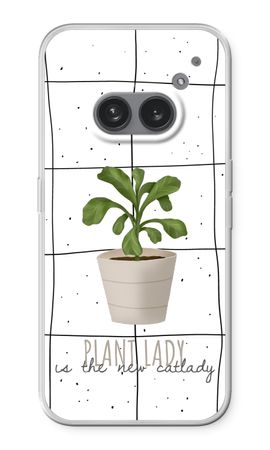 Houseplant on windowpane