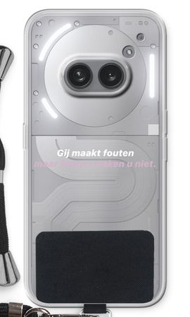 Fouten maken u niet