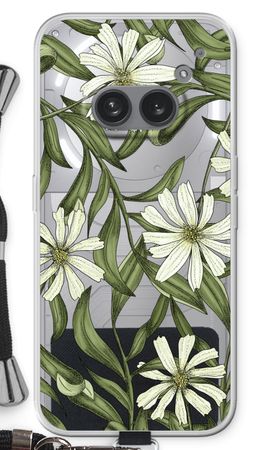 White flower pattern