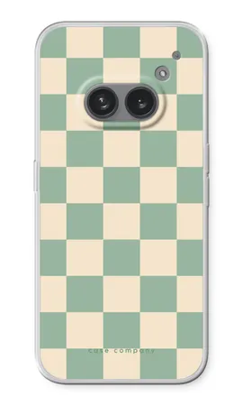 Checkered Mint, Nothing Phone (2a) Plus mīksts vāciņš
