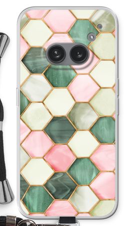 Hexagons in stained glass