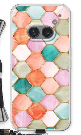 Hexagons in stained glass