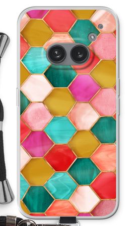 Hexagons in stained glass