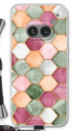 Hexagons in stained glass