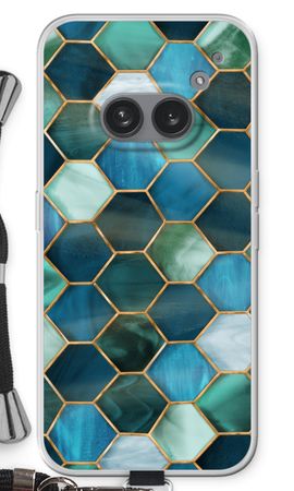 Hexagons in stained glass