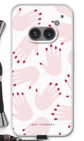 Hands pink
