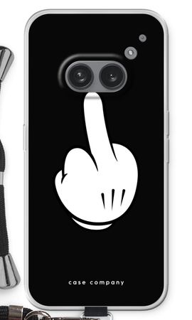 Middle finger black