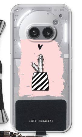 Black and white cactus