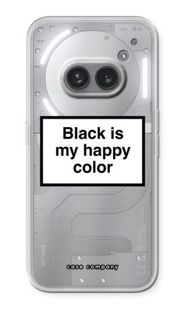 Black is my happy color