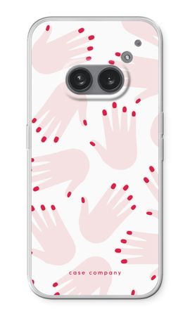 Hands pink