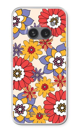 Retro Flowers - Yellow