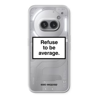 Refuse to be average