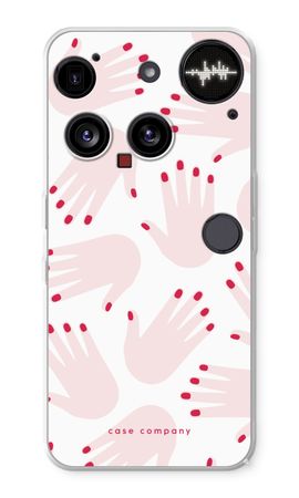 Hands pink