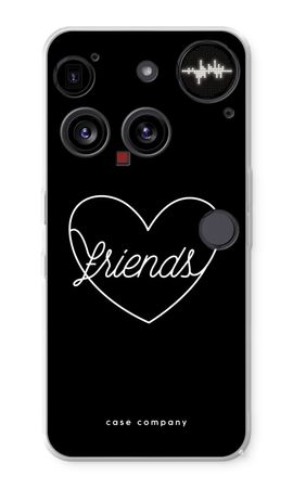 Friends heart black
