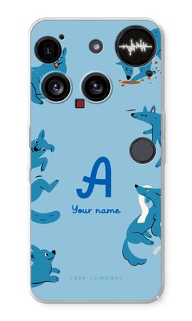 Playful Dogs Monogram