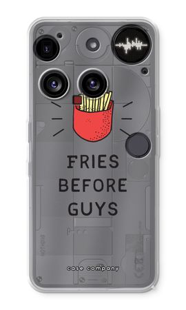 Fries before guys