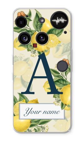 Monogram Lemons, Oranges of Peaches