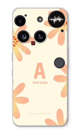 Peach Blossom Monogram