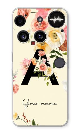 Flirty Flowers Monogram