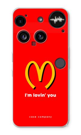 I'm lovin' you