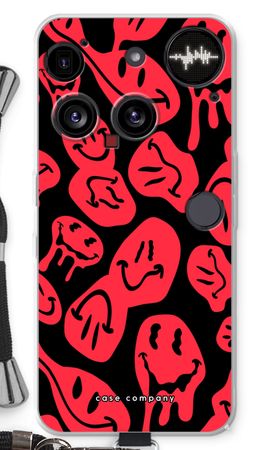 Melting Smiley - Red