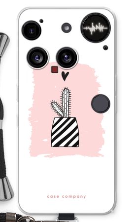 Black and white cactus