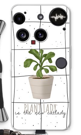 Houseplant on windowpane