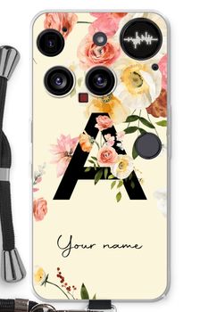 Flirty Flowers Monogram