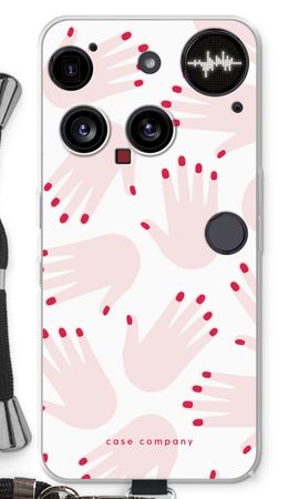 Hands pink
