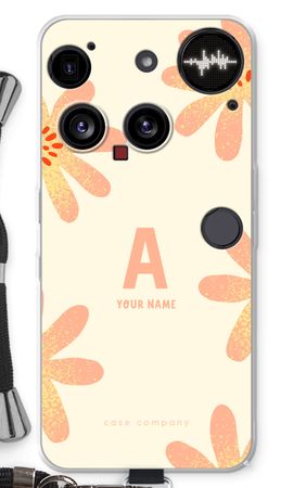 Peach Blossom Monogram