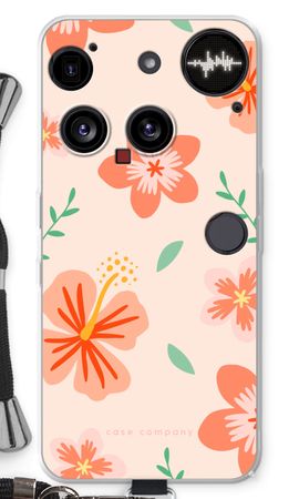 Tropical Pink Flowers