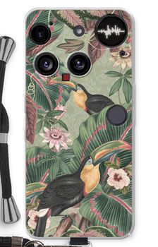 Tropical jungle toucan