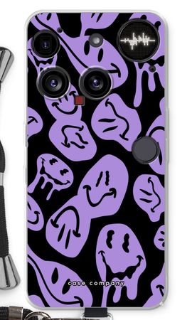 Melting Smiley - Purple