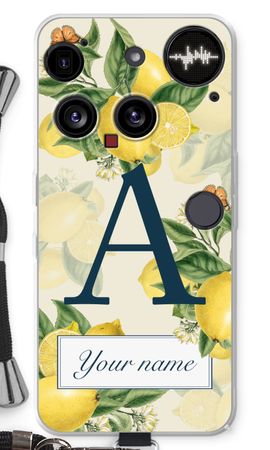 Monogram Lemons, Oranges of Peaches