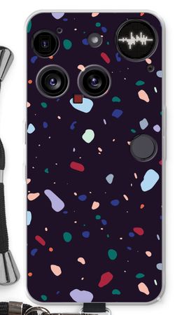 Dark Rounded Terrazzo