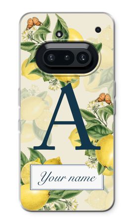 Monogram Lemons, Oranges of Peaches