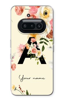 Flirty Flowers Monogram