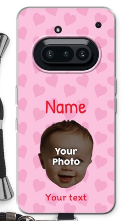 Personalized Face - Hearts N°2