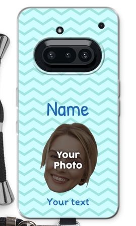 Personalized Face - Stripes Pattern