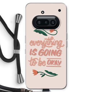 Optimistic flower girl