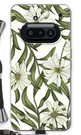 White flower pattern