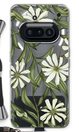 White flower pattern