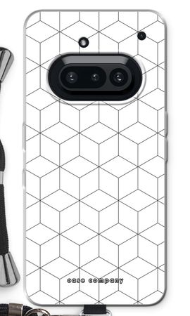 Cubes black and white