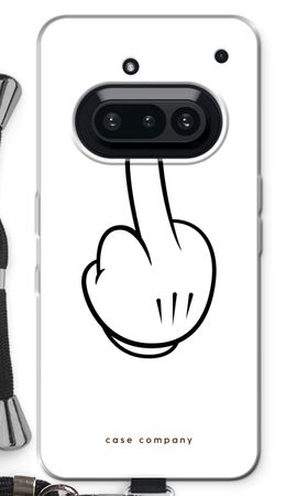 Middle finger white